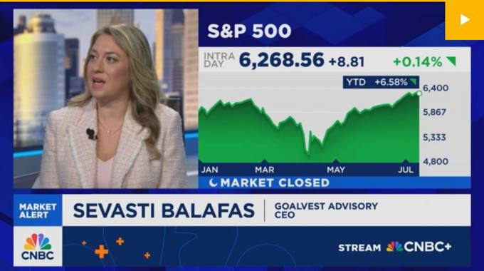 Sevasti Balafas on CNBC